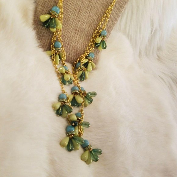 COldwater Creek Layered Necklace 3498 - Picture 3 of 8